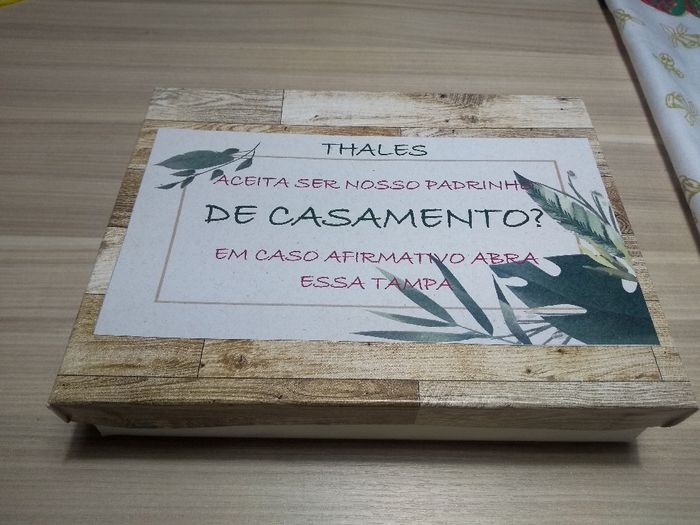 Entrega dos convites dos padrinhos e dos pais! - 3
