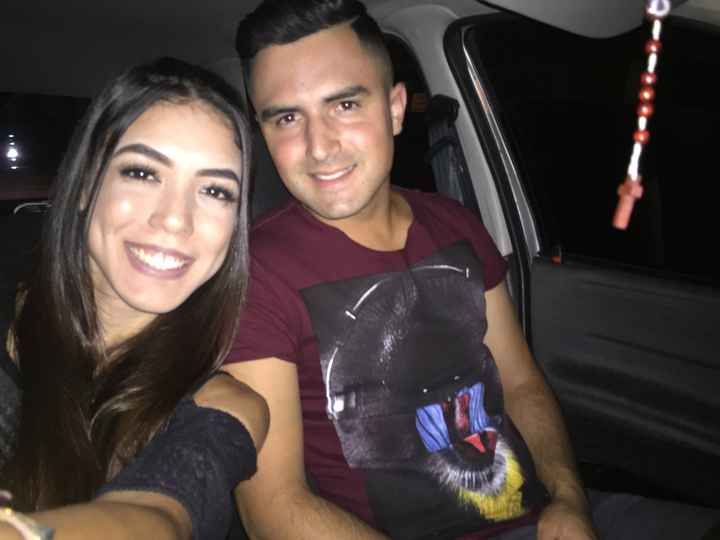 A primeira e a mais recente foto com seu amor - 2
