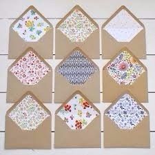 Envelope com detalhe
