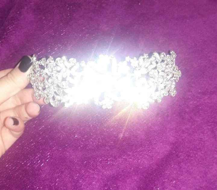 Minha tiara do Aliexpress