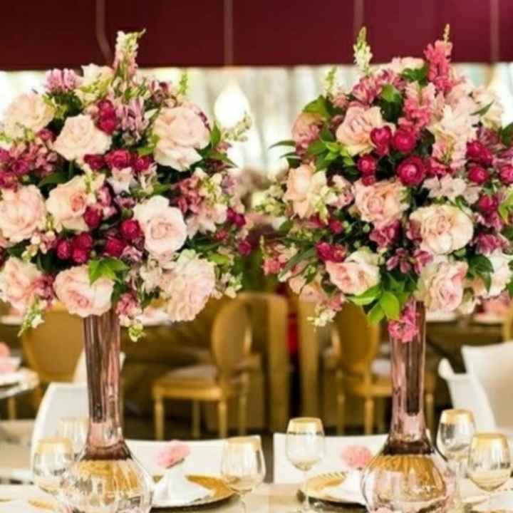 Casamento marsala e rosa claro - 2