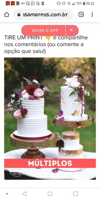 TIRE UM PRINT para decidir o bolo - 1