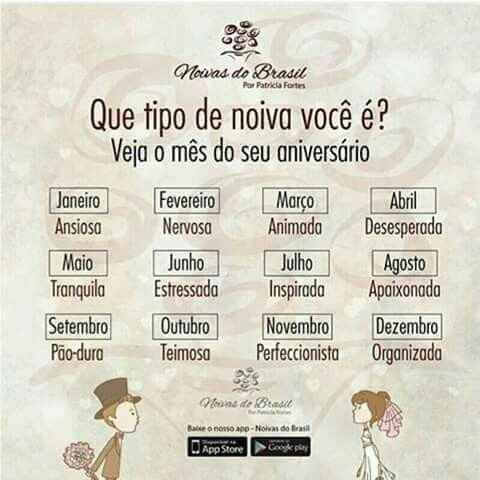 Qual noiva é você?! - 1