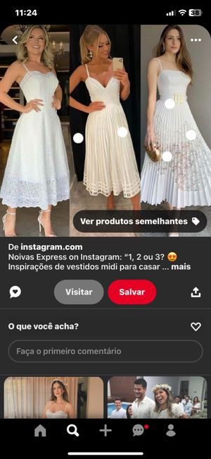 Segundo vestido (vestido para a festa) 2