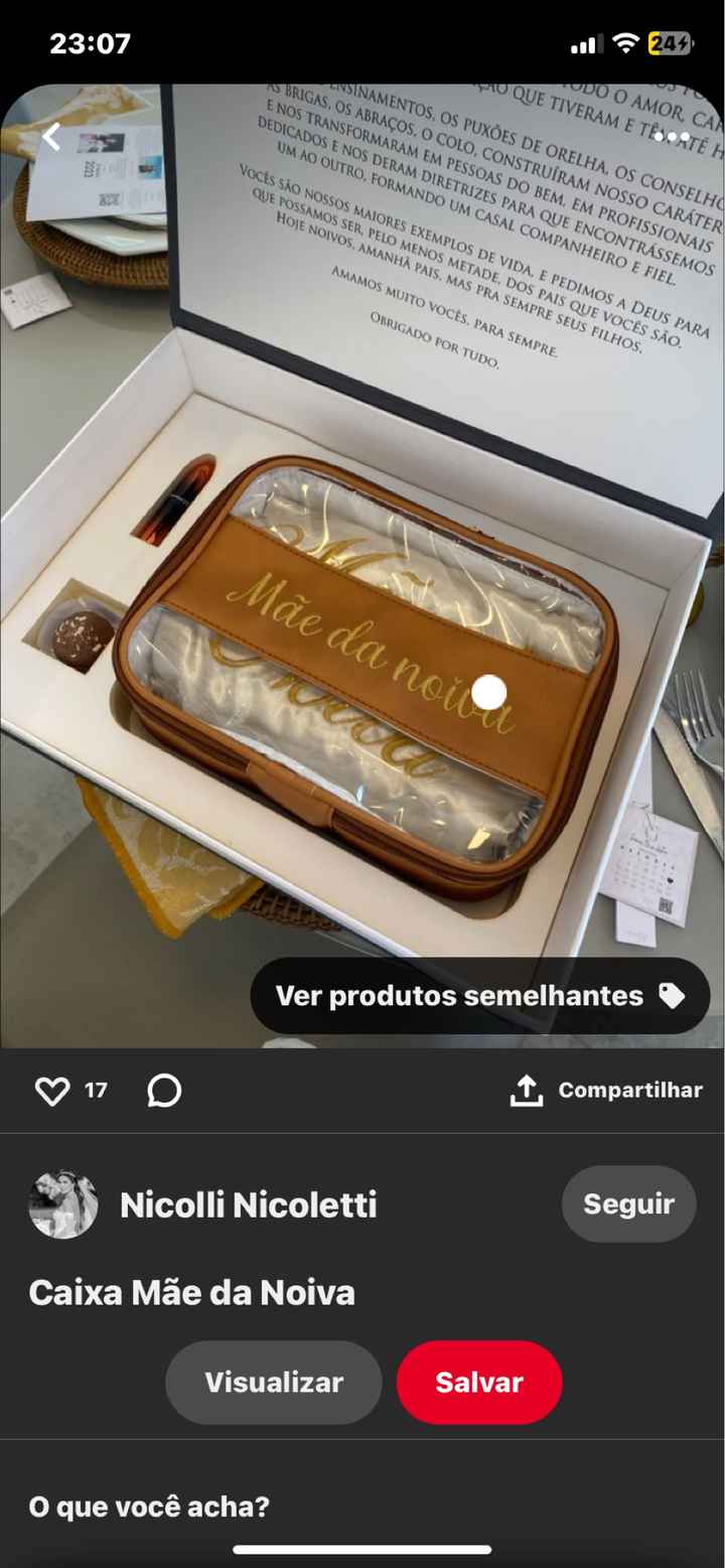 Caixinha das mães - 1