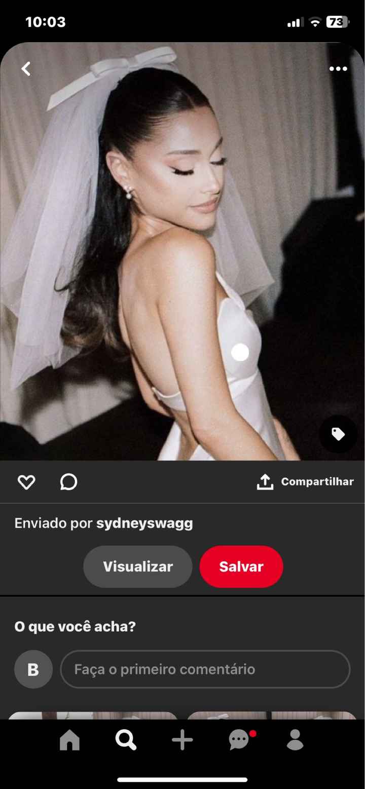Noiva com Rabo de cavalo - 1