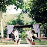 Casamento ao ar livre