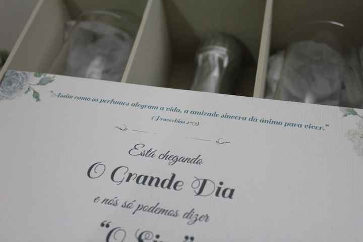 Caixa convite