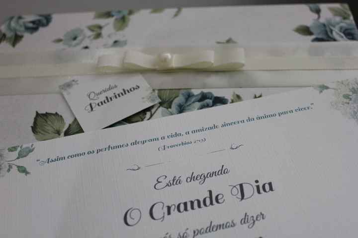 Caixa convite 