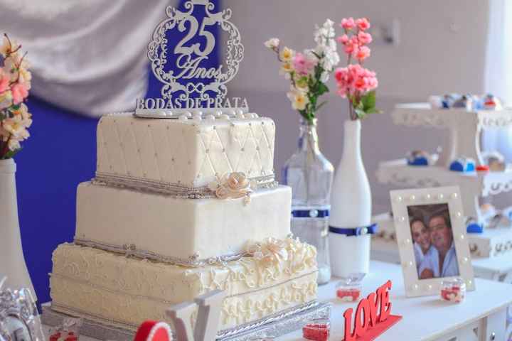Mesa dos Meus Pais - Bodas de Prata