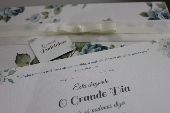 Caixa convite 