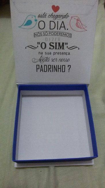 Caixinha dos padrinhos prontas #vemver - 4