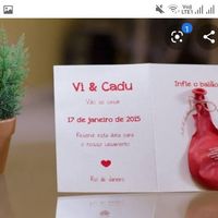 Convite para os convidados (o modelo é de save the date, mas o meu vai ser o convite mesmo...só a be