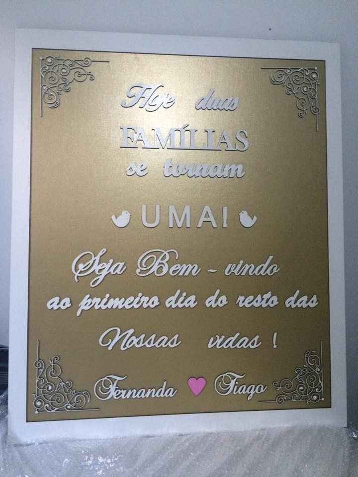 Quadro para entrada!!