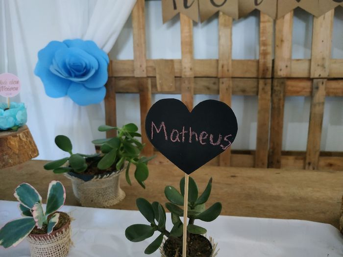 Chá dos noivos - decoração - 12