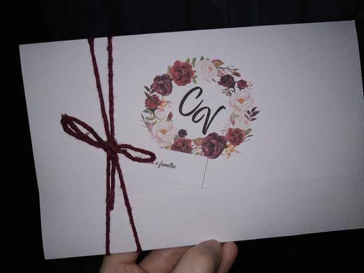 Nossos convites chegaram ❤️❤️❤️ - 1