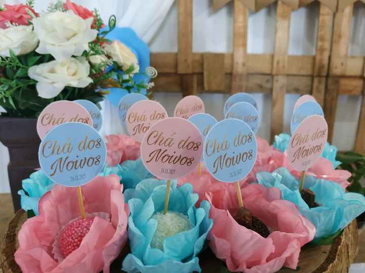 Chá dos noivos - decoração - 5