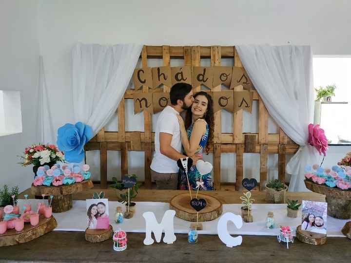 Chá dos noivos - decoração - 8