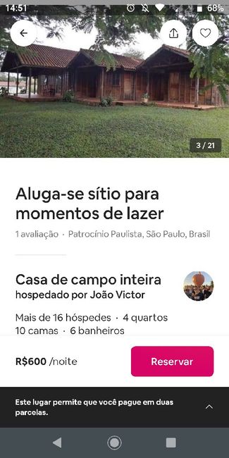 Local para cerimonia e festa ❤- Parte I a procura - - 1