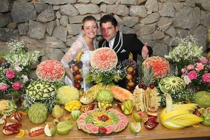 Frutas no casamento 10