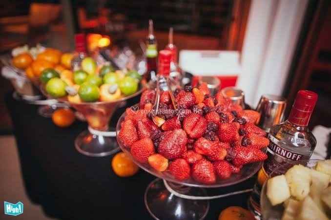 Frutas no casamento - 14
