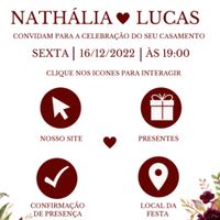 Convite de casamento - indicação - 2
