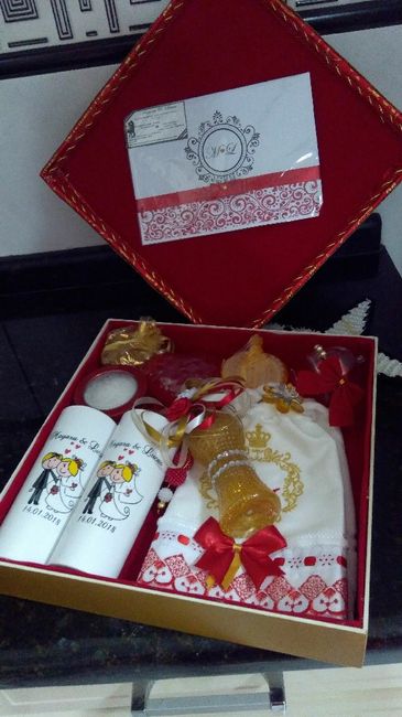 Lembrancinhas para os padrinhos. 1