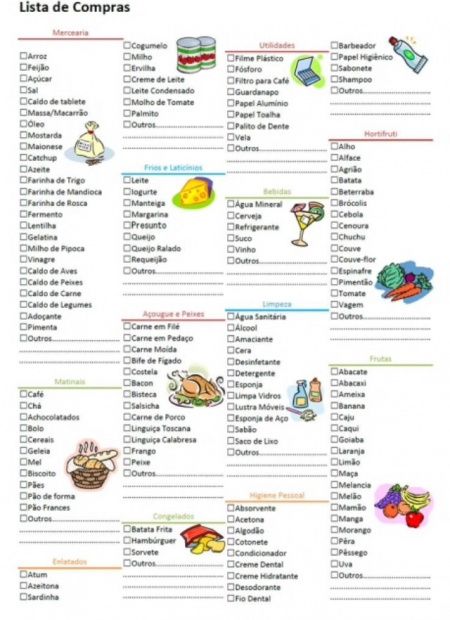 Primeira lista de compras??? o.o o que comprar? - 1