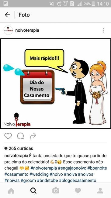 Quantos dias faltam pro casamento ? - 1