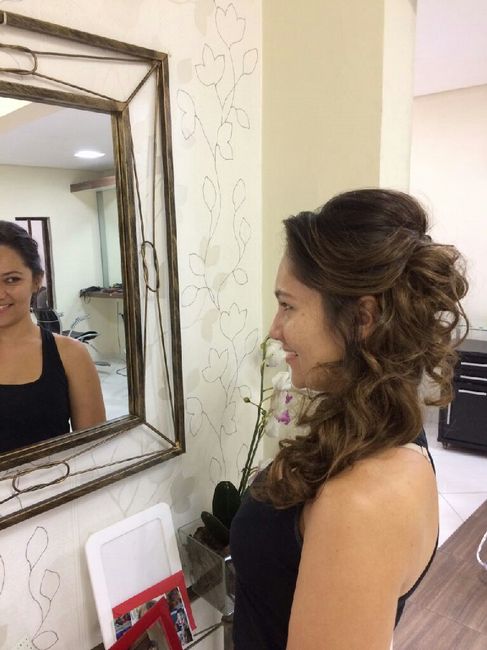 Prévia penteado e make - 1