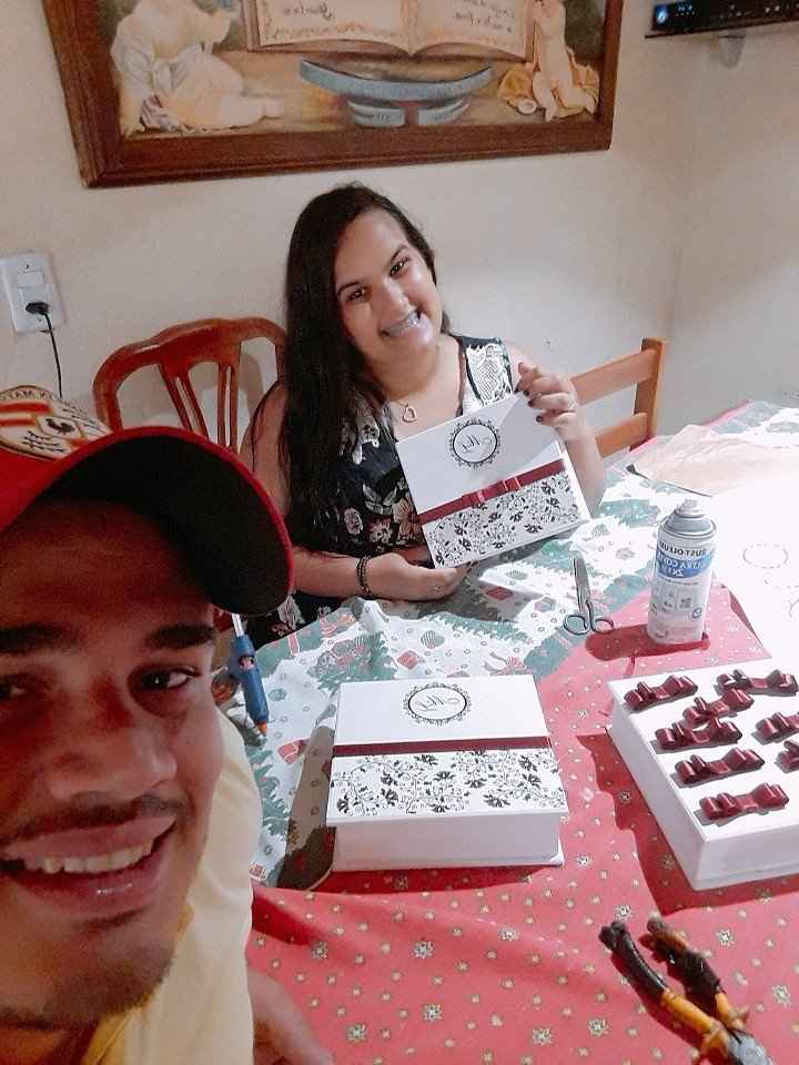 Caixinhas dos padrinhos - 1