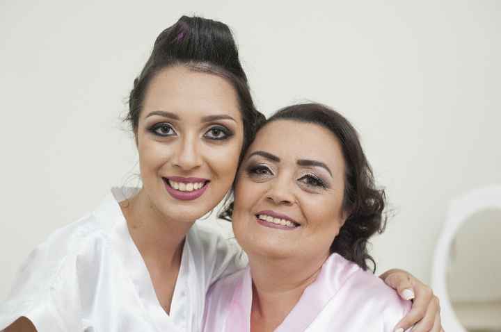  Fotos com a mãe no grande dia #inspirações - 3