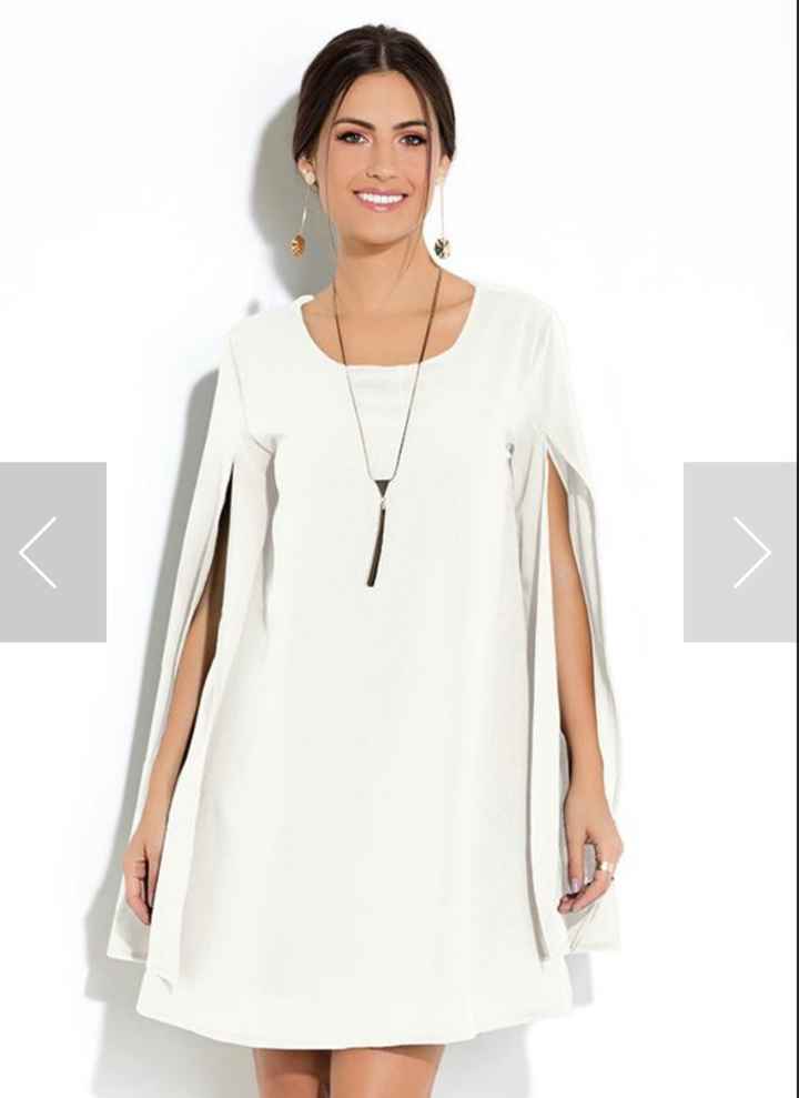 Vestido simples civil e mini wedding - 1