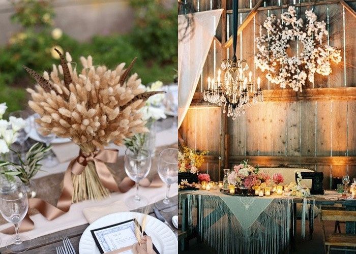 Casamento Rustico - dourado