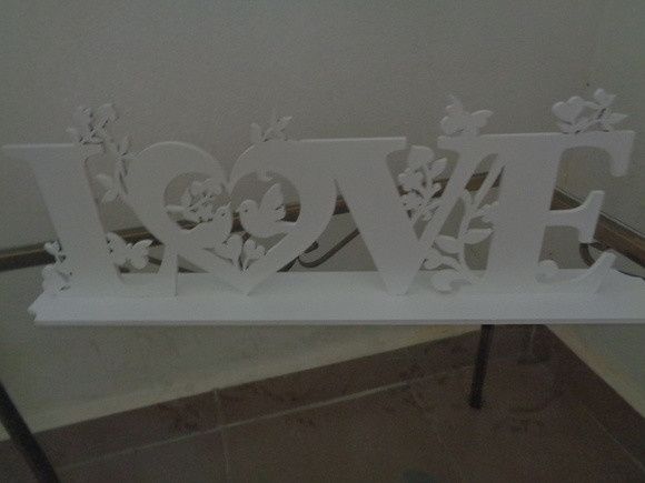 Decoração letras 