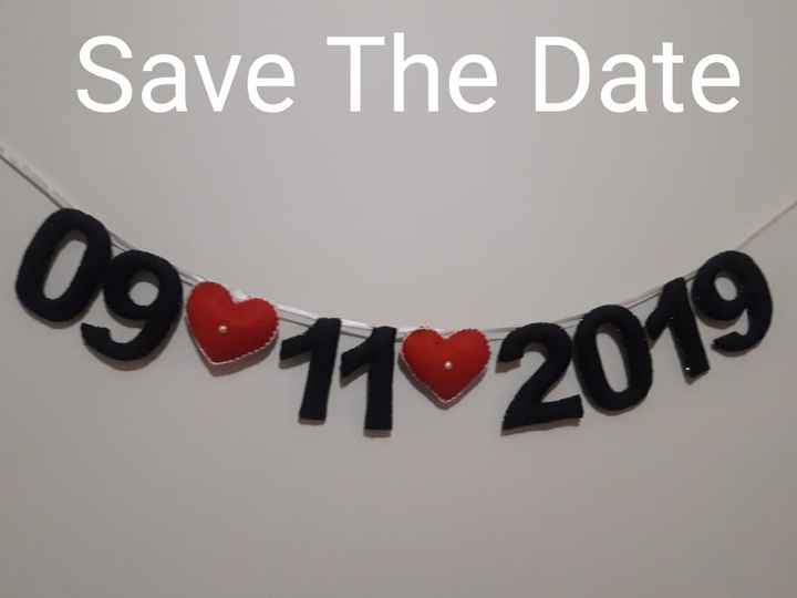 Nosso save the date !! - 1