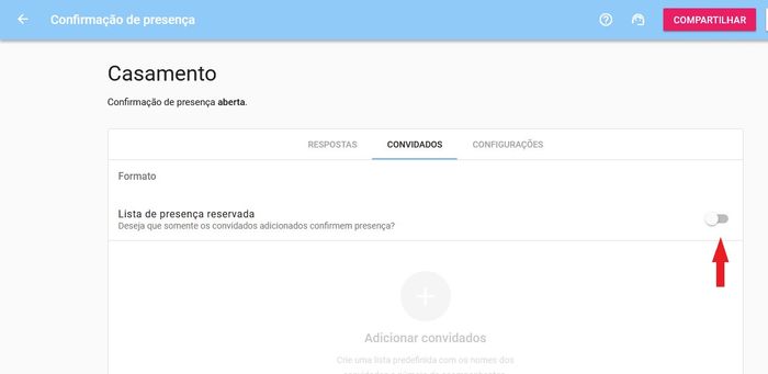 Confirmação no site 1