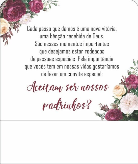 Convite Padrinhos 5
