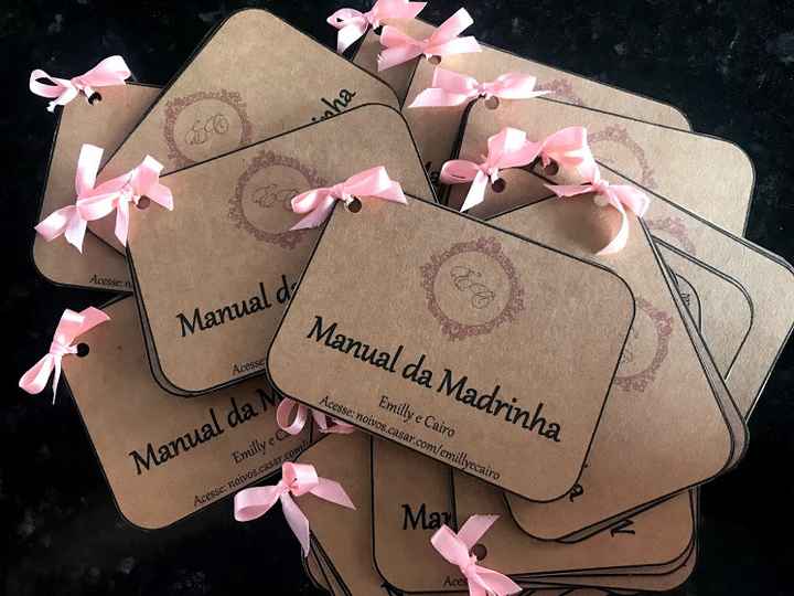 Manual das madrinhas 