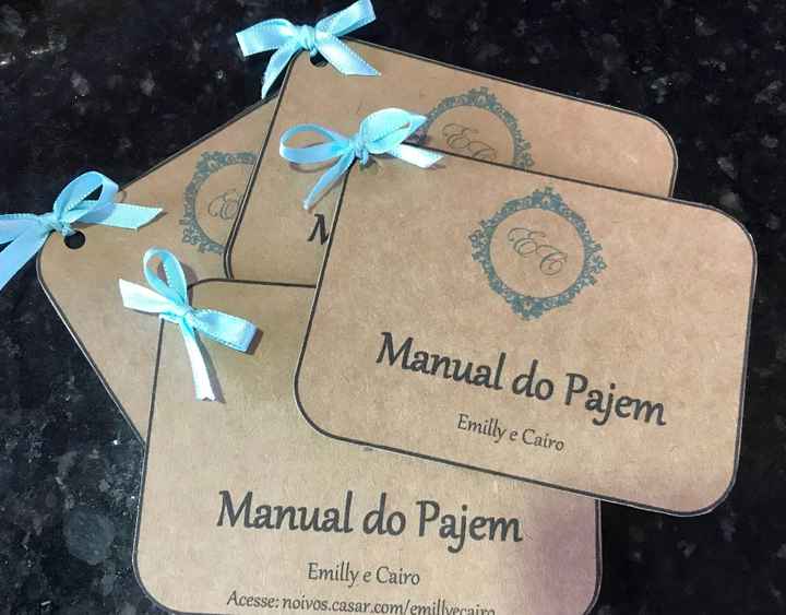 Manual dos pajens 
