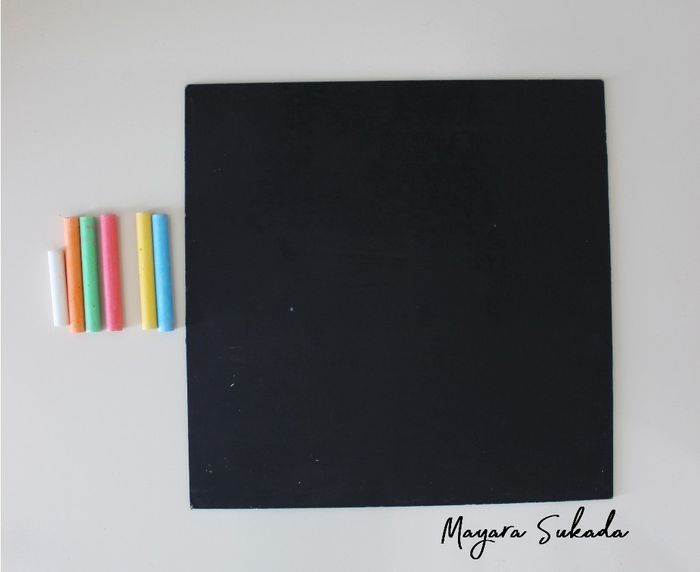 Diy: Lousa/quadro Negro (chalkboard) #venhaaprender 5