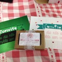 Convite para os padrinhos