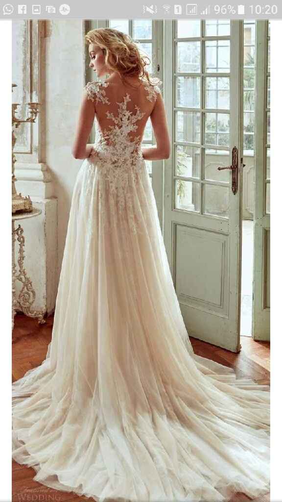 Costas do vestido de noiva 2017 - 2