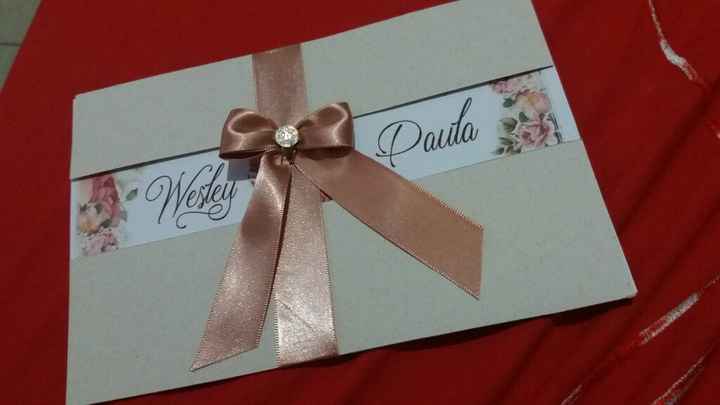 Convites prontinhos ❤ - 2