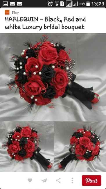 Ideias de casamento  branco preto e vermelho - 5