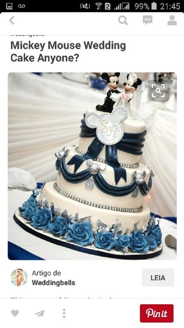 Meu casamento temático mickey e minie - 3