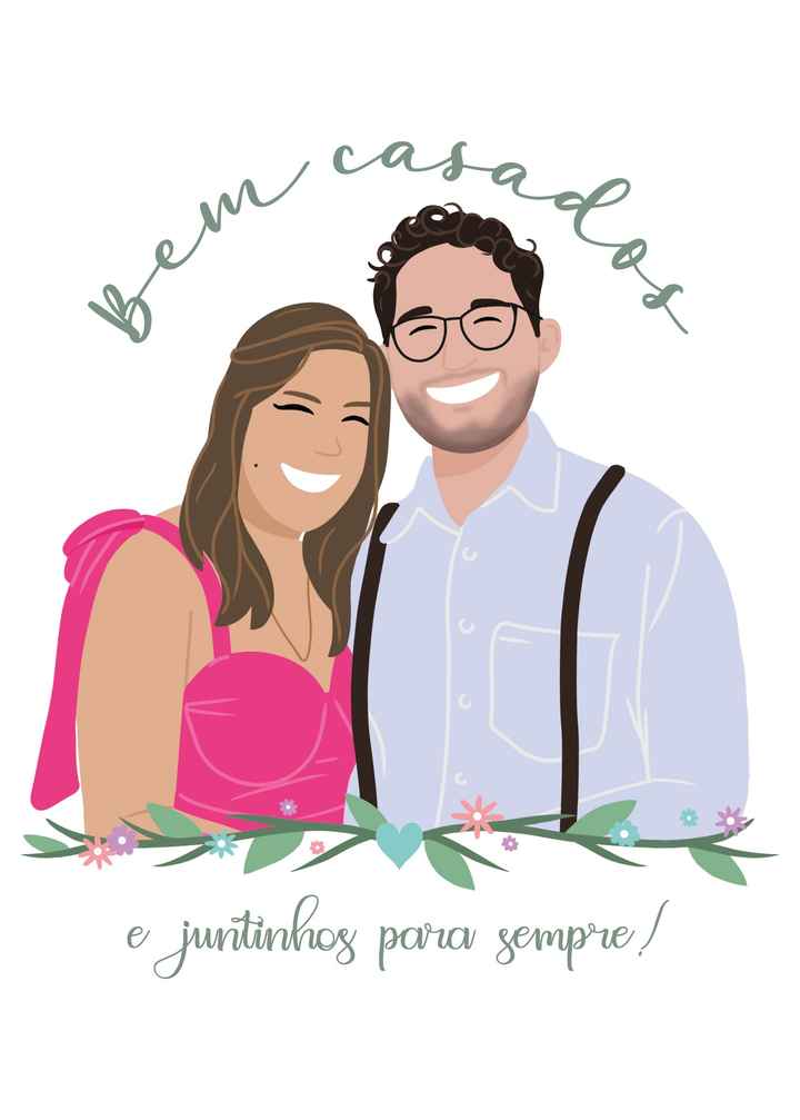 Noivinha e artista - 1