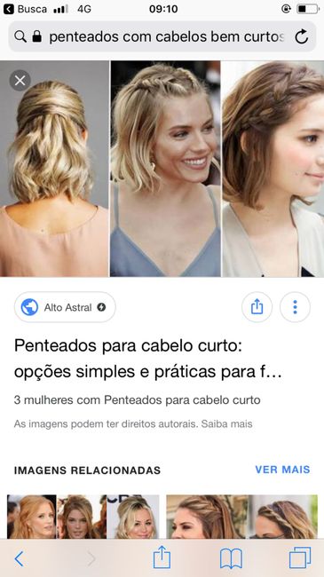 Cabelo e maquiagem... - 2