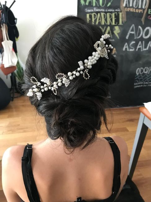 Cabelo com arranjo