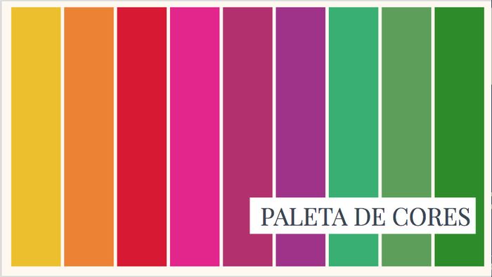 apresentação do ppt - paleta
